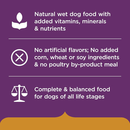 Nutrish Hearty Beef Stew Wet Dog Food, 8 oz. Tub (Pack of 8) (Rachael Ray)