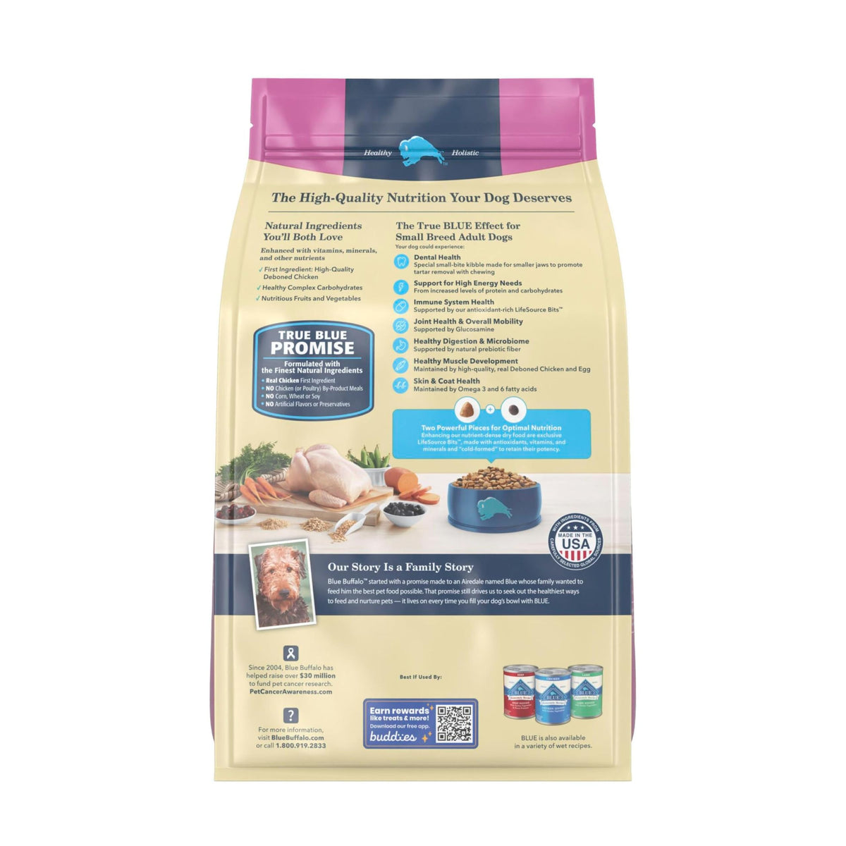 Blue Buffalo Life Protection Formula Healthy Weight Small Dog Food, 15 lb