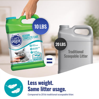 Cat's Pride Antibacterial Litter, Odor-Eliminating Scented 12lb