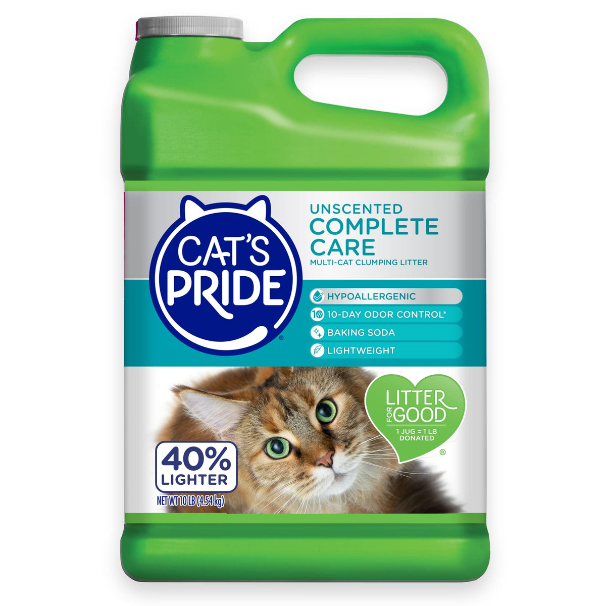 Cat's Pride Antibacterial Litter, Odor-Eliminating Scented 12lb