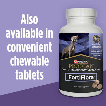 Purina Pro Plan Veterinary Supplements FortiFlora Dog Probiotic Supplement