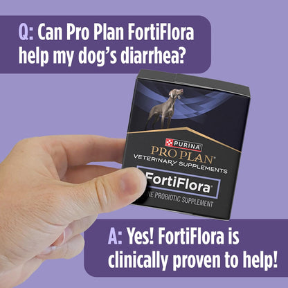 Purina Pro Plan Veterinary Supplements FortiFlora Dog Probiotic Supplement