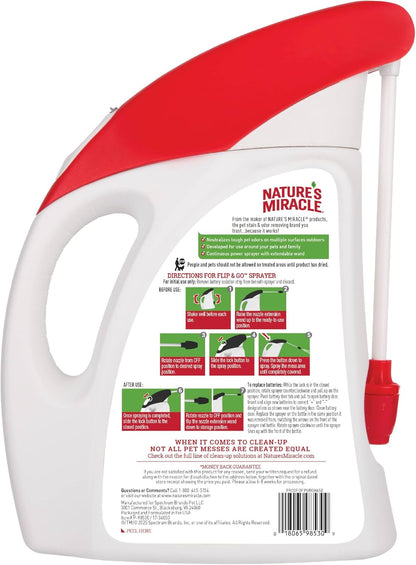 Nature’s Miracle Dog Stain & Odor Remover, Enzymatic Cleaner, 32 oz