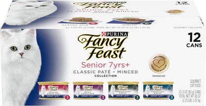 Purina Fancy Feast Gravy Lovers Wet Cat Food, 3 oz Cans, 30-Pack