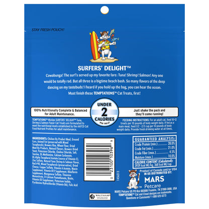 Temptations Classic Crunchy and Soft Cat Treats, Tasty Chicken, 30 oz