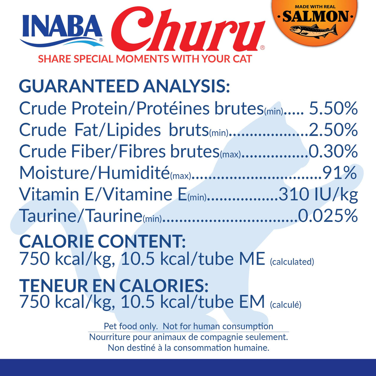 INABA Churu Cat Treats, Lickable, Squeezable Creamy Purée Cat Treat with Green Tea Extract & Taurine, 0.5 Ounces Each Tube, 50 Tubes, Tuna & Chicken Variety