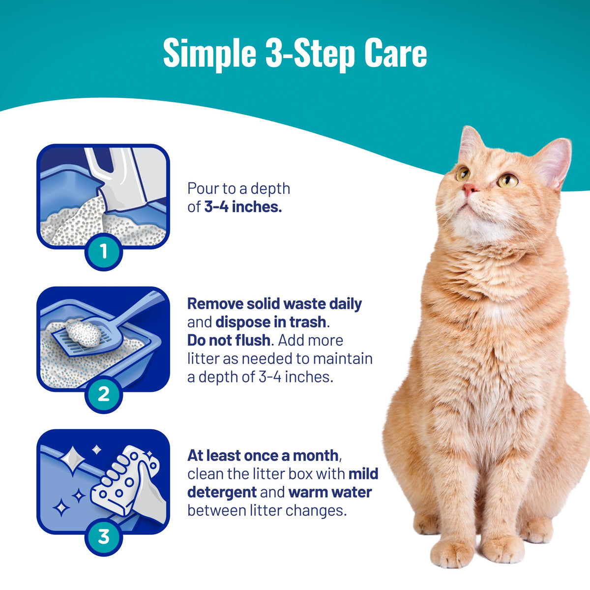 Cat's Pride Antibacterial Litter, Odor-Eliminating Scented 12lb