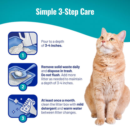 Cat's Pride Antibacterial Litter, Odor-Eliminating Scented 12lb