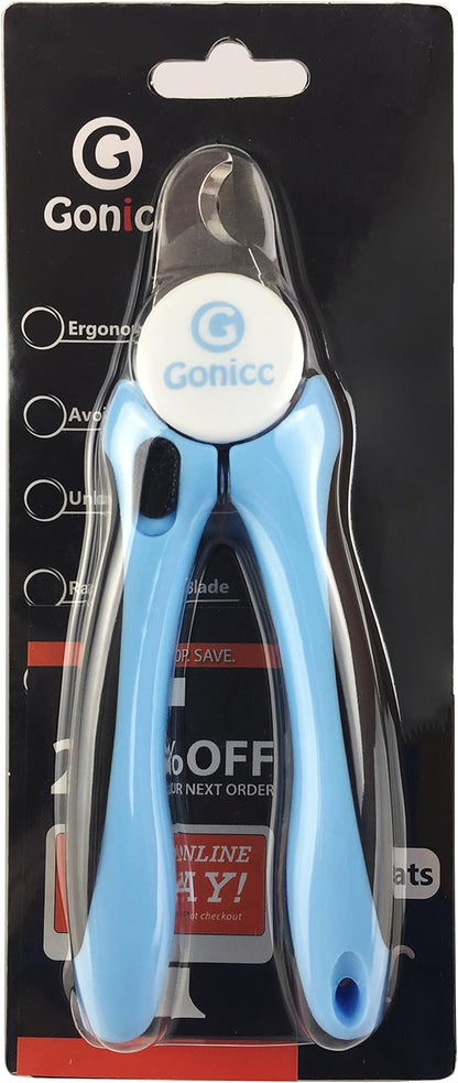 gonicc Professional Pet Nail Clippers & Trimmer for Medium Small Dogs Cats