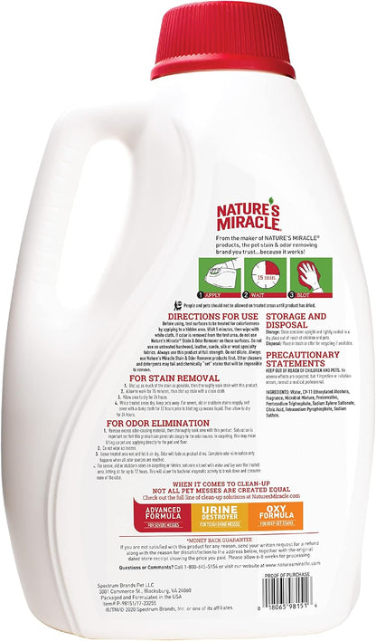 Nature’s Miracle Dog Stain & Odor Remover, Enzymatic Cleaner, 32 oz