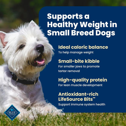 Blue Buffalo Life Protection Formula Healthy Weight Small Dog Food, 15 lb