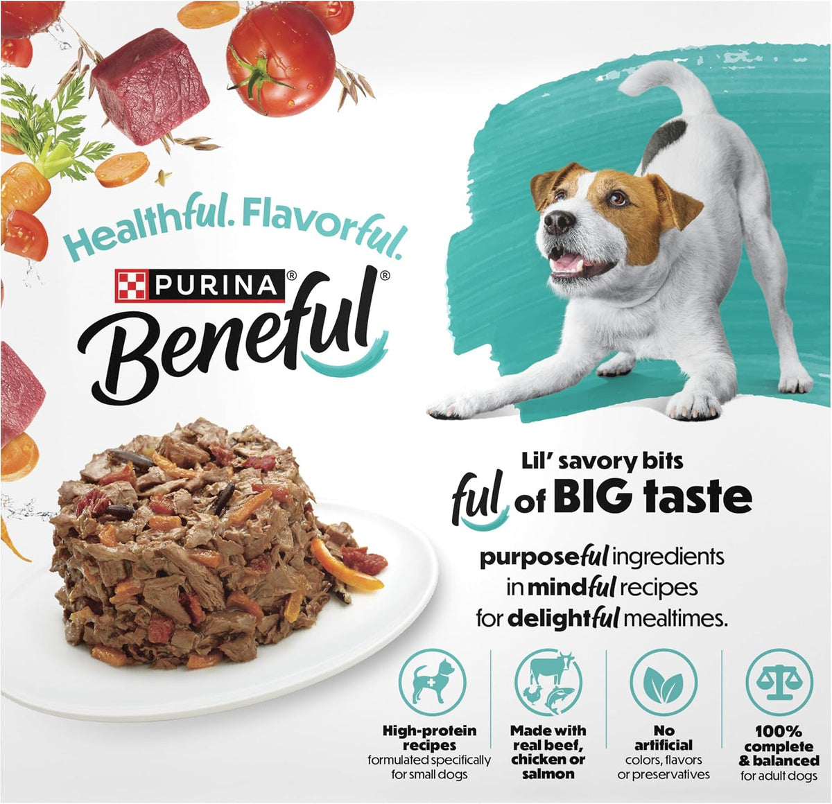 Purina Beneful IncrediBites Wet Dog Food Variety Pack, (2x12) 3 oz