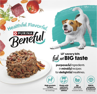 Purina Beneful IncrediBites Wet Dog Food Variety Pack, (2x12) 3 oz