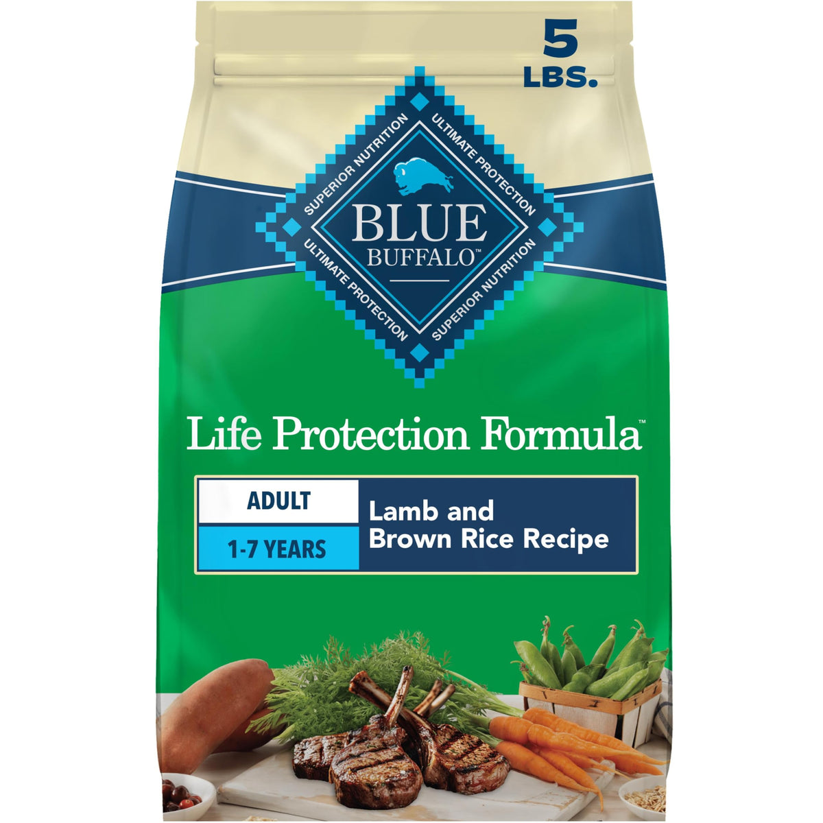 Blue Buffalo Life Protection Formula Chicken Adult Dry Dog Food, 30 lb