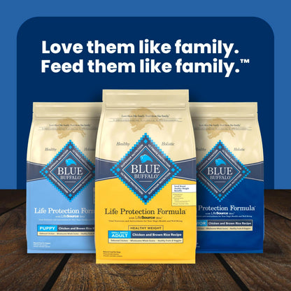 Blue Buffalo Life Protection Formula Healthy Weight Small Dog Food, 15 lb