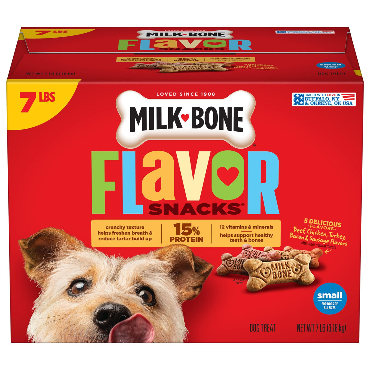 Milk-Bone Flavor Snacks Mini’s Dog Treats, 36 Oz.