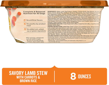 Nutrish Hearty Beef Stew Wet Dog Food, 8 oz. Tub (Pack of 8) (Rachael Ray)