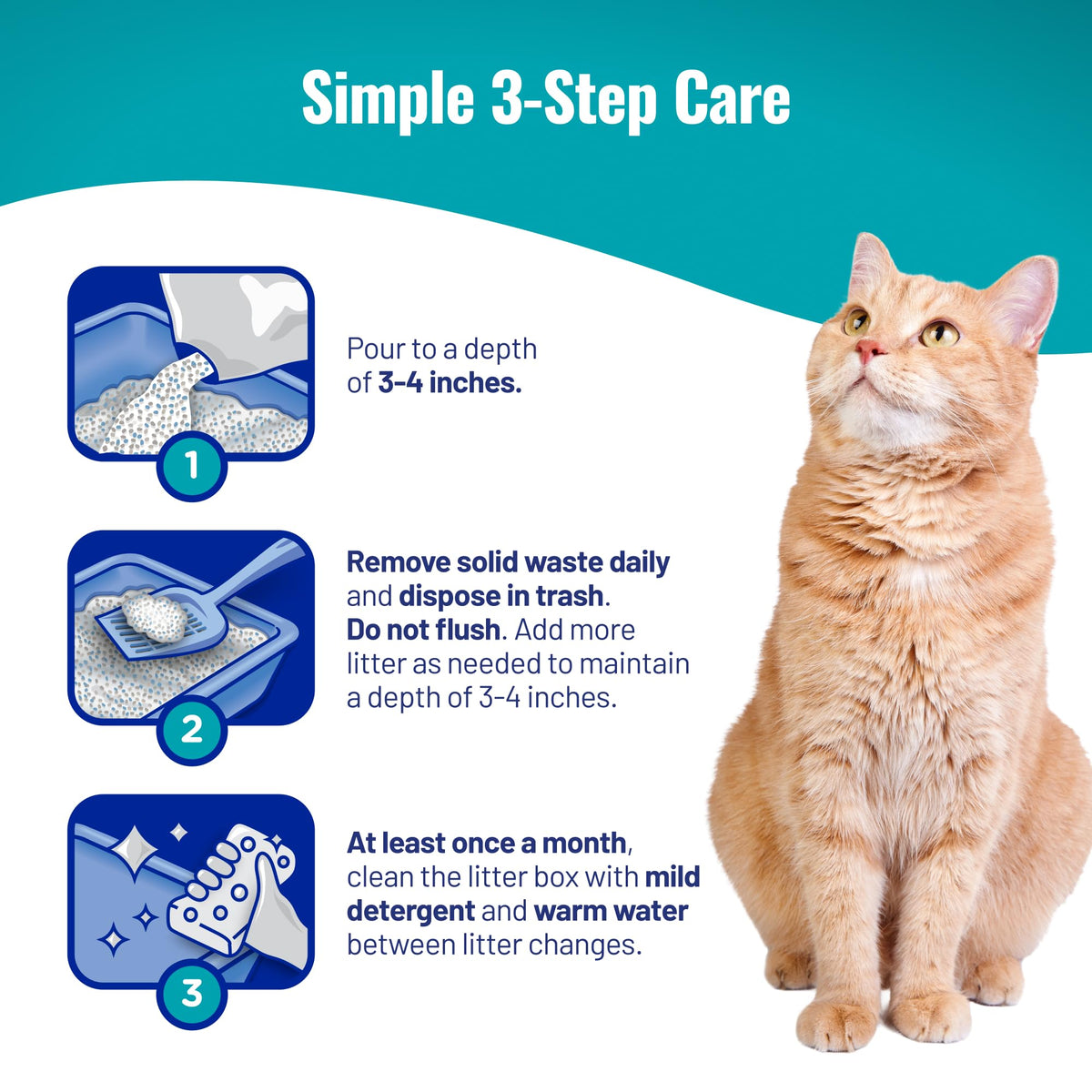 Cat's Pride Antibacterial Litter, Odor-Eliminating Scented 12lb