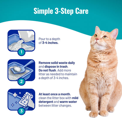 Cat's Pride Antibacterial Litter, Odor-Eliminating Scented 12lb