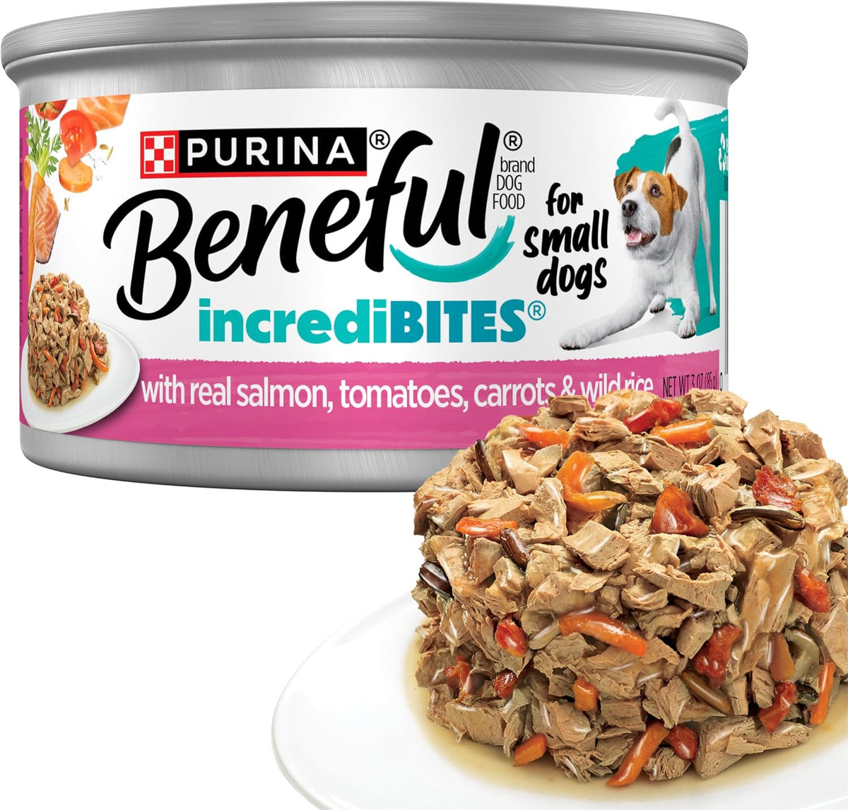 Purina Beneful IncrediBites Wet Dog Food Variety Pack, (2x12) 3 oz