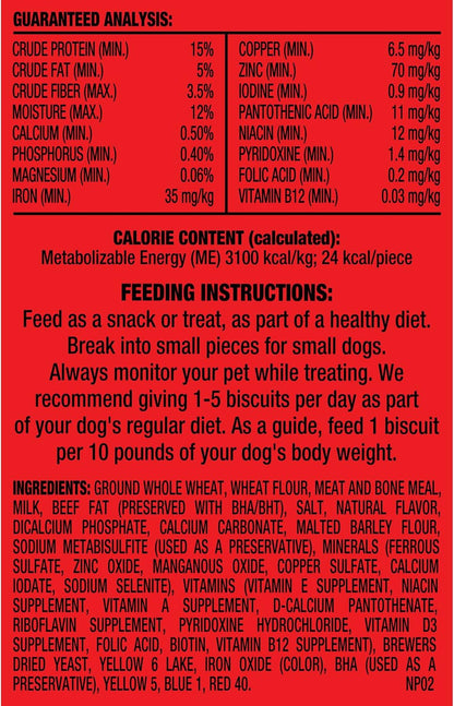 Milk-Bone MaroSnacks Small Dog Treats with Real Bone Marrow, 40 Oz.