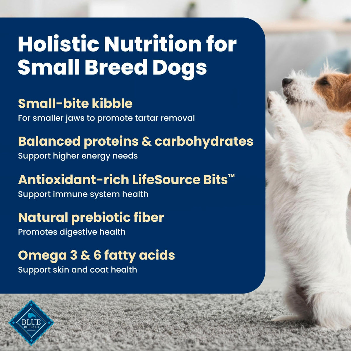 Blue Buffalo Life Protection Formula Healthy Weight Small Dog Food, 15 lb