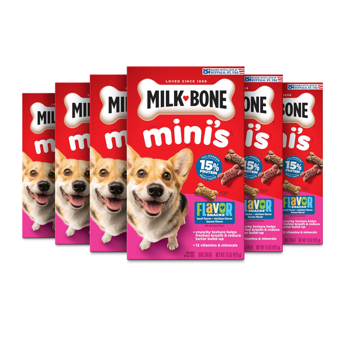Milk-Bone Flavor Snacks Mini’s Dog Treats, 36 Oz.