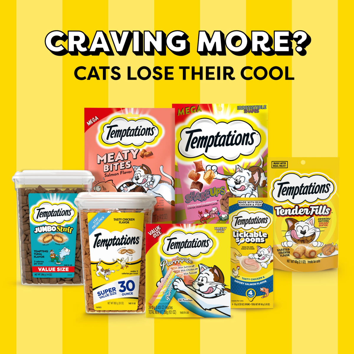 Temptations Classic Crunchy and Soft Cat Treats, Tasty Chicken, 30 oz