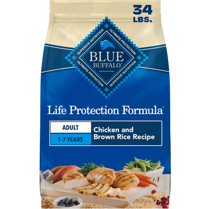 Blue Buffalo Life Protection Formula Chicken Adult Dry Dog Food, 30 lb