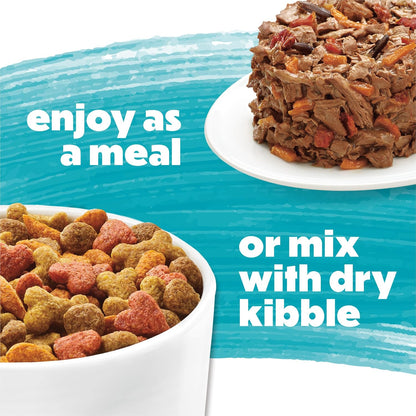Purina Beneful IncrediBites Wet Dog Food Variety Pack, (2x12) 3 oz