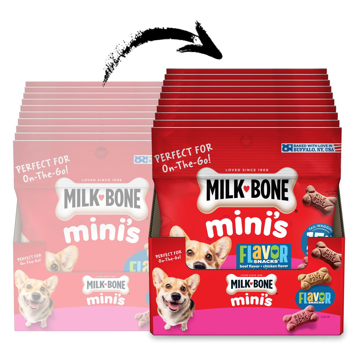Milk-Bone Flavor Snacks Mini’s Dog Treats, 36 Oz.