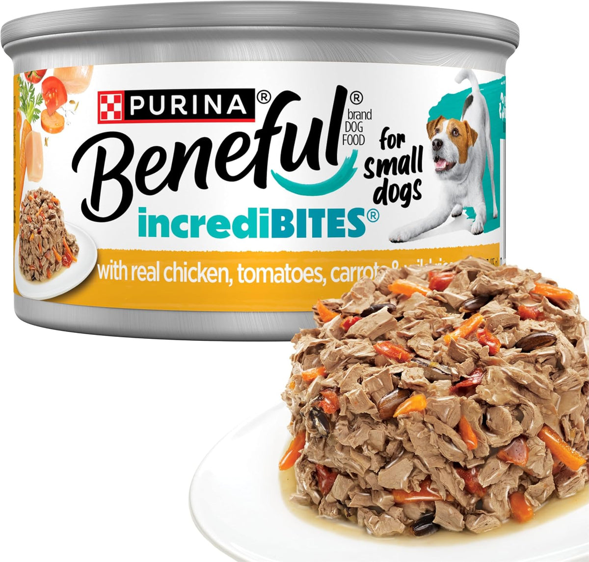 Purina Beneful IncrediBites Wet Dog Food Variety Pack, (2x12) 3 oz