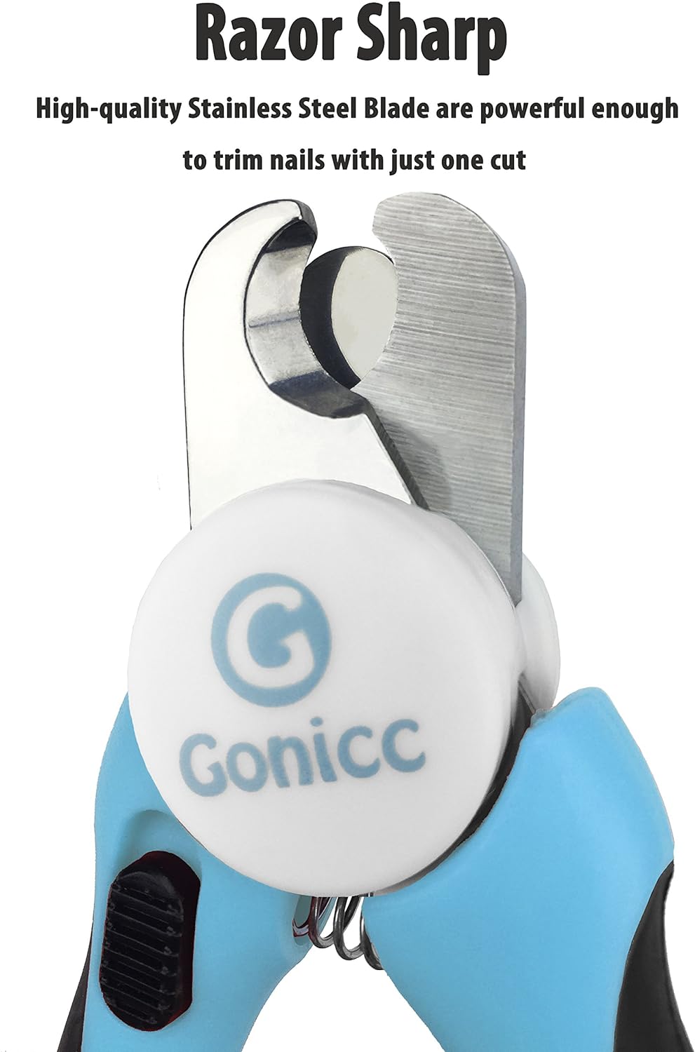 gonicc Professional Pet Nail Clippers & Trimmer for Medium Small Dogs Cats