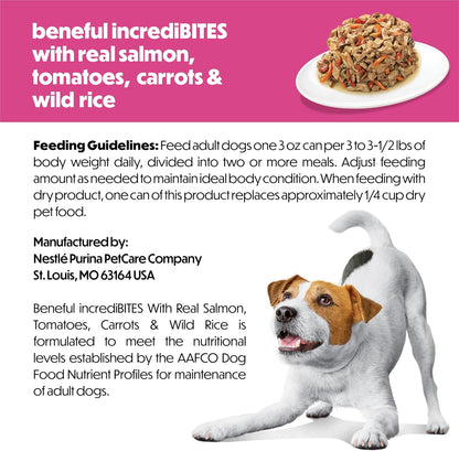 Purina Beneful IncrediBites Wet Dog Food Variety Pack, (2x12) 3 oz