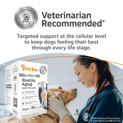 Zesty Paws Dog Vitamins - Dog Multivitamins with Hemp - Chicken, 90 Ct