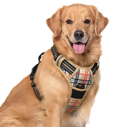rabbitgoo Dog Harness, No Pull for Large Dogs with 2 Leash Clips, Pet Vest