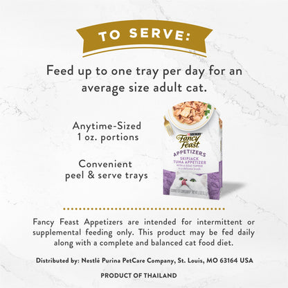 Purina Fancy Feast Appetizers and Broths Variety Pack (2 Pack) 24 Count
