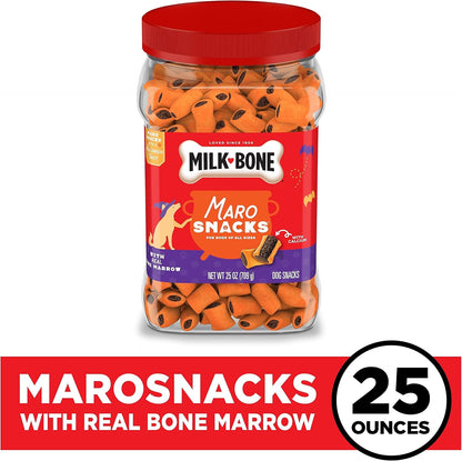 Milk-Bone MaroSnacks Small Dog Treats with Real Bone Marrow, 40 Oz.
