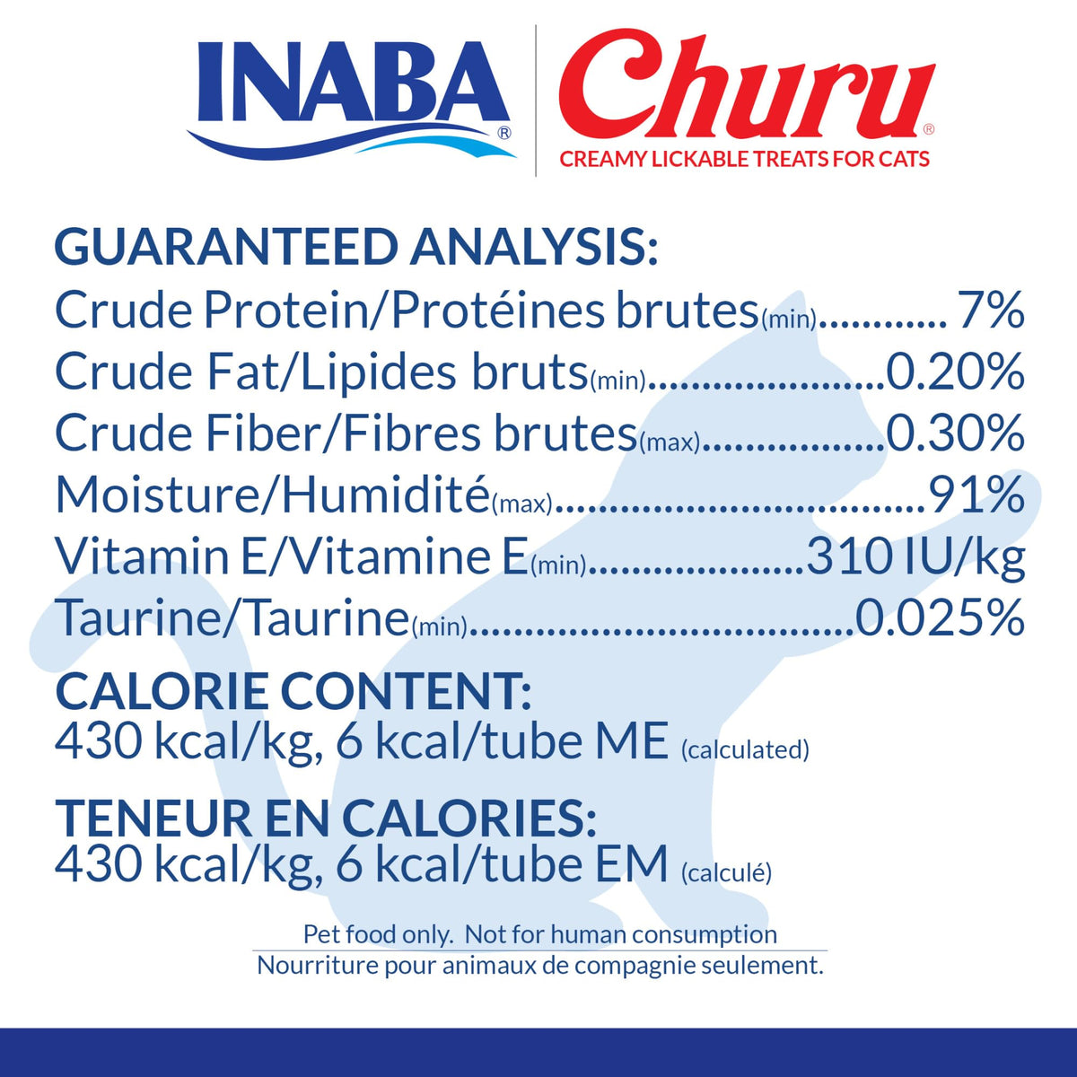 INABA Churu Cat Treats, Lickable, Squeezable Creamy Purée Cat Treat with Green Tea Extract & Taurine, 0.5 Ounces Each Tube, 50 Tubes, Tuna & Chicken Variety