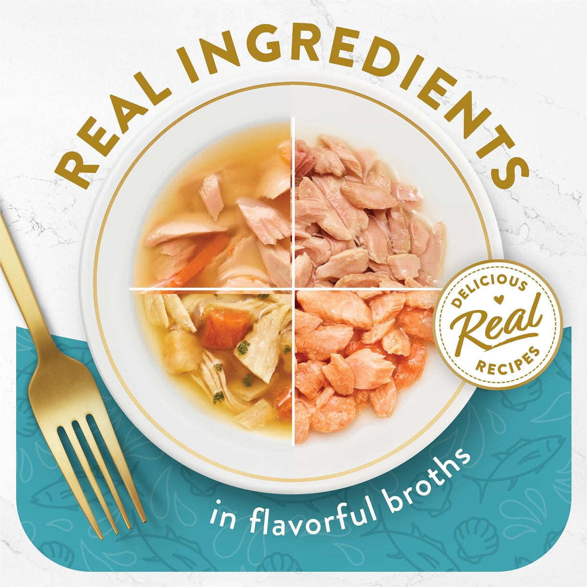 Purina Fancy Feast Appetizers and Broths Variety Pack (2 Pack) 24 Count