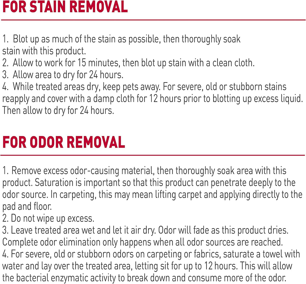 Nature’s Miracle Dog Stain & Odor Remover, Enzymatic Cleaner, 32 oz