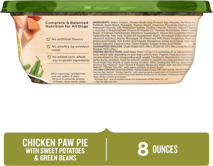 Nutrish Hearty Beef Stew Wet Dog Food, 8 oz. Tub (Pack of 8) (Rachael Ray)
