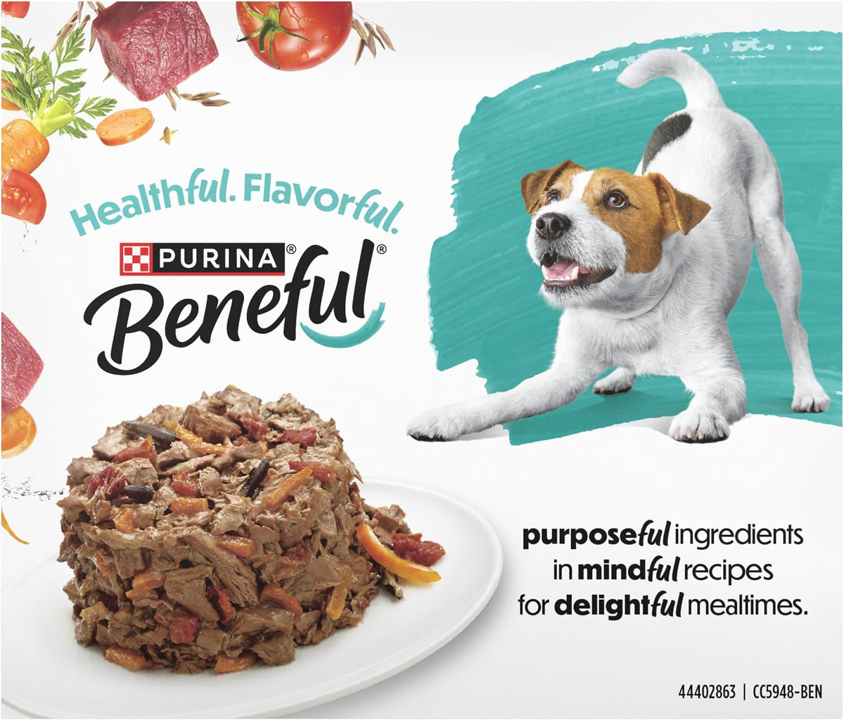 Purina Beneful IncrediBites Wet Dog Food Variety Pack, (2x12) 3 oz