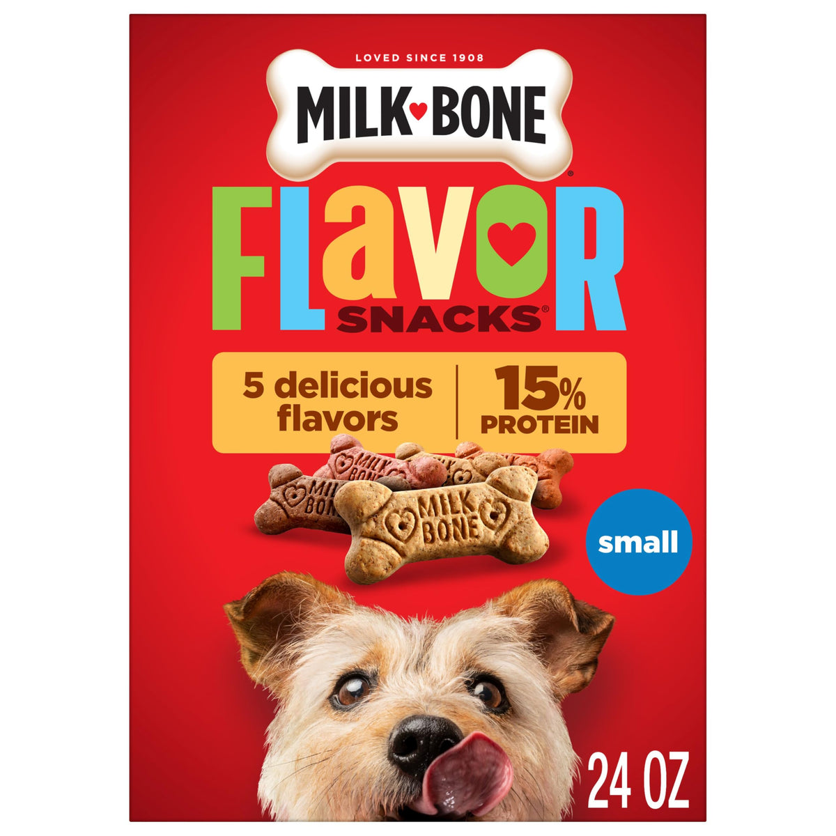 Milk-Bone Flavor Snacks Mini’s Dog Treats, 36 Oz.