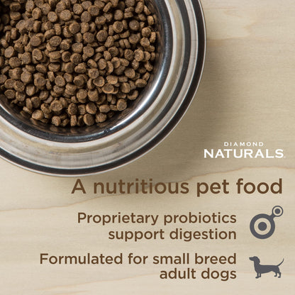 Diamond Naturals Adult Dry Dog Food, Lamb Meal & Rice, 40lb