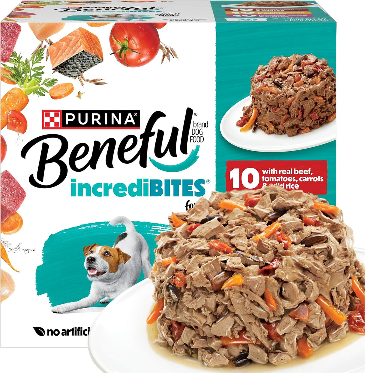 Purina Beneful IncrediBites Wet Dog Food Variety Pack, (2x12) 3 oz