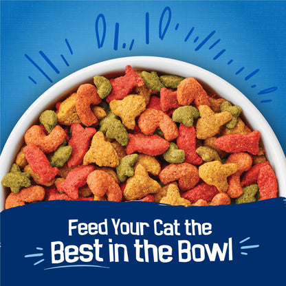Friskies Purina Seafood Sensations Dry Cat Food, 22 lb Bag