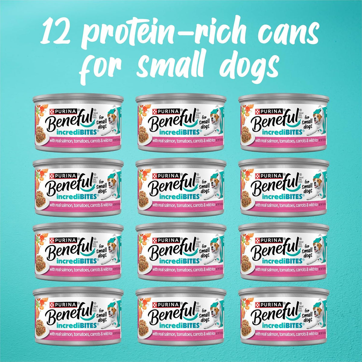 Purina Beneful IncrediBites Wet Dog Food Variety Pack, (2x12) 3 oz