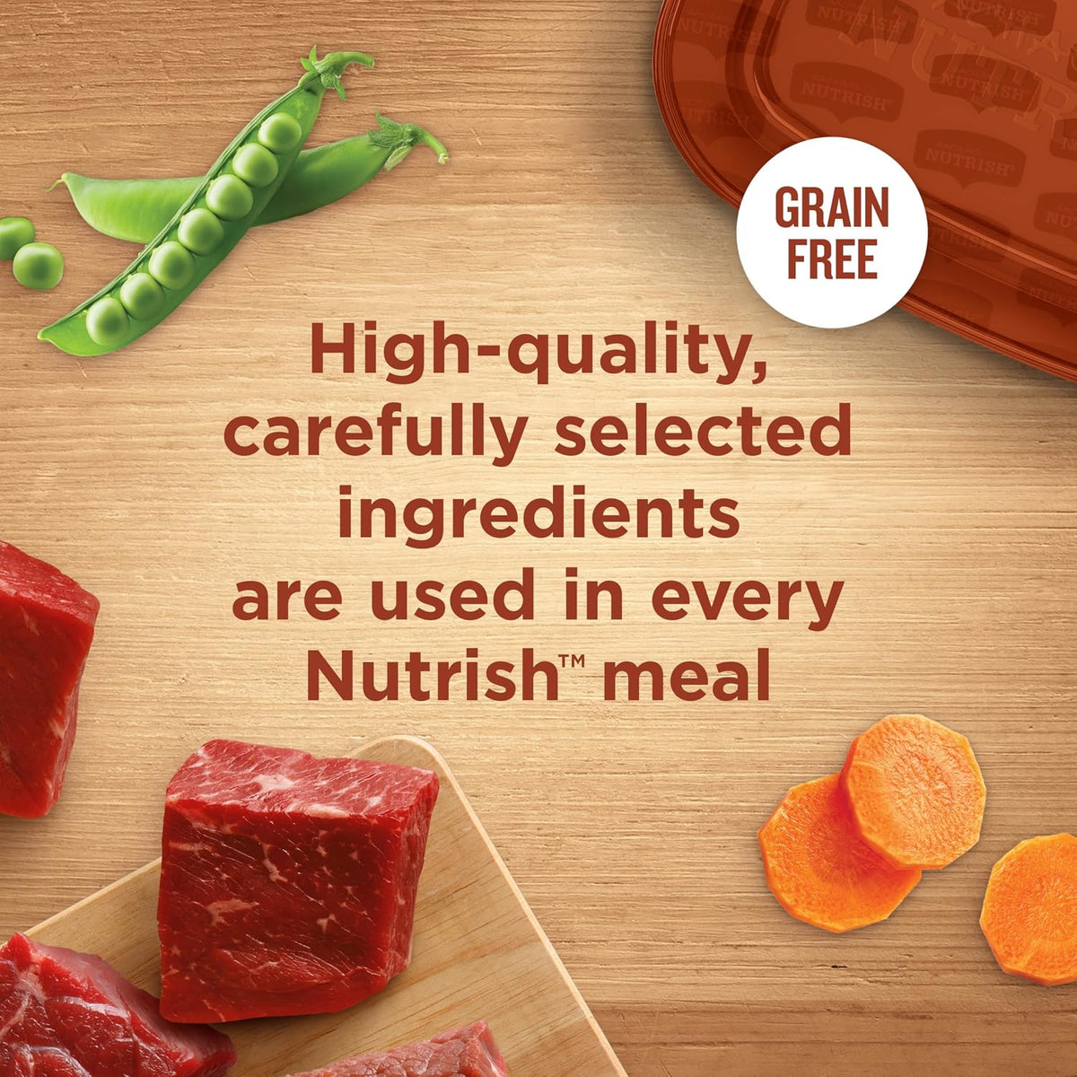 Nutrish Hearty Beef Stew Wet Dog Food, 8 oz. Tub (Pack of 8) (Rachael Ray)