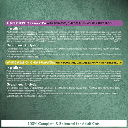 Purina Fancy Feast Appetizers and Broths Variety Pack (2 Pack) 24 Count